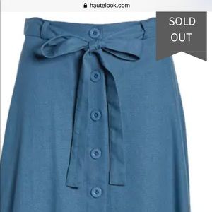 Button Front skirt, Band of Gypsies